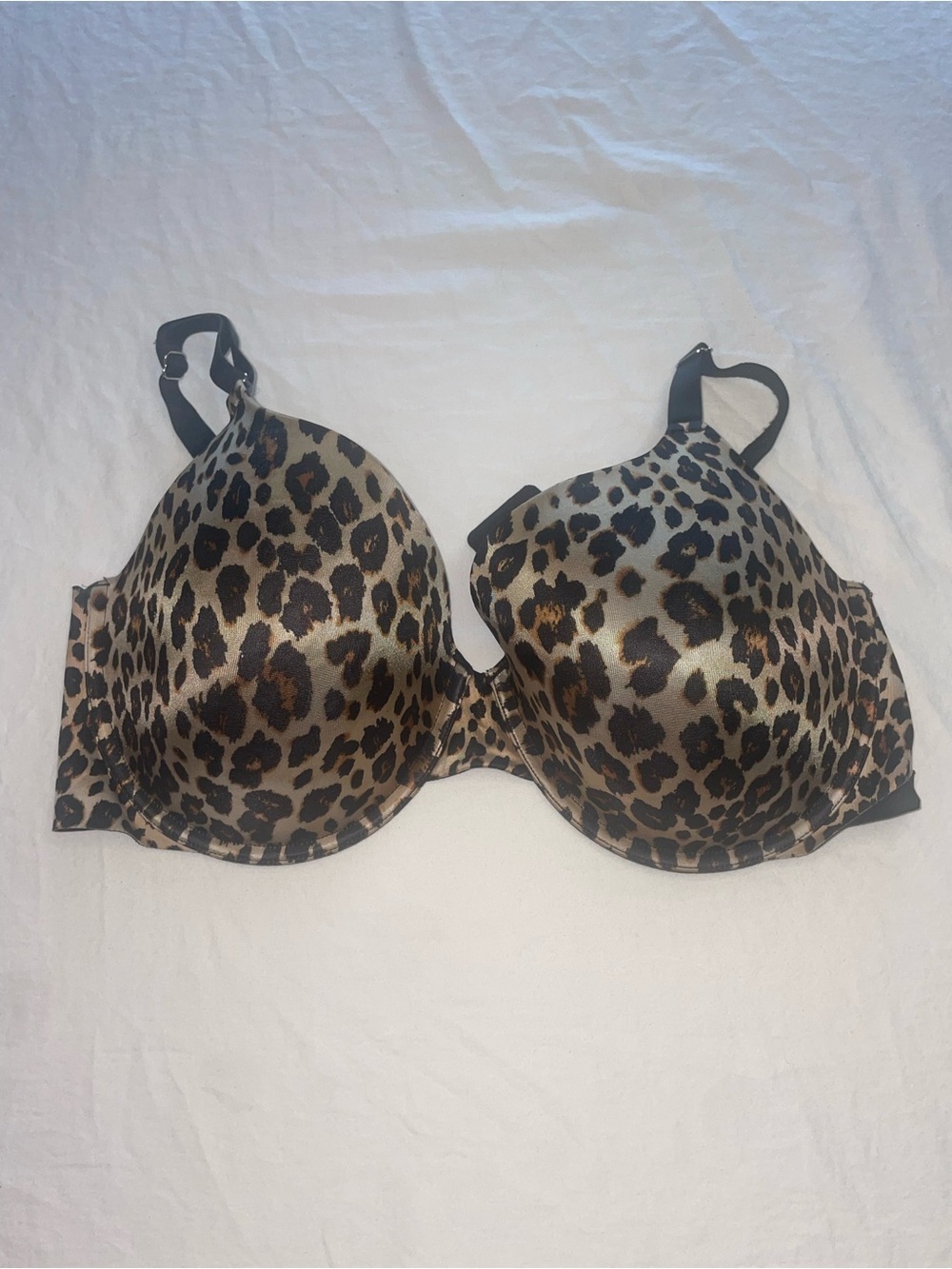 Secret Treasures 40D Leopard Print Brown Black Underwire Bra PRELOVED